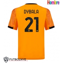 Camiseta AS Roma Paulo Dybala #21 Visitante Equipación 2025-26 manga corta